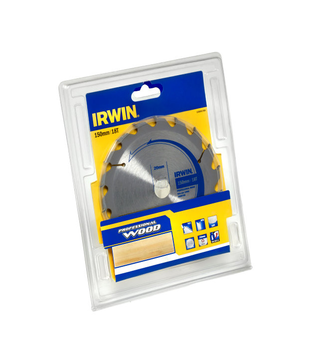 Irwin sirkelsagblad 150 x 20 mm - 18T